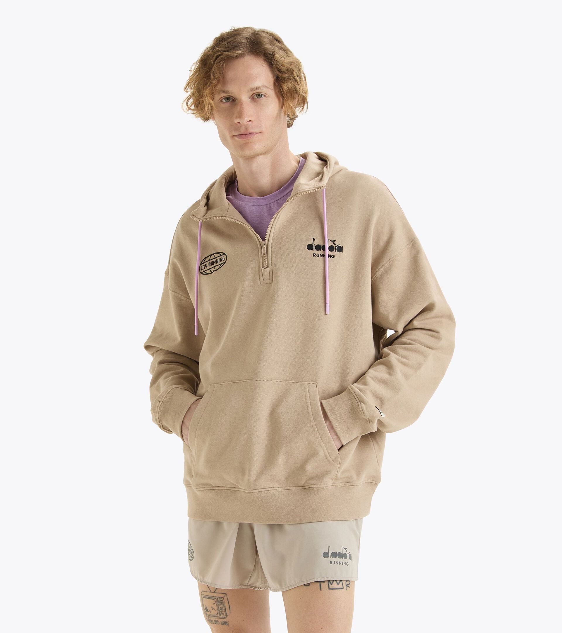 Diadora HOODIE HZ MILL CITY