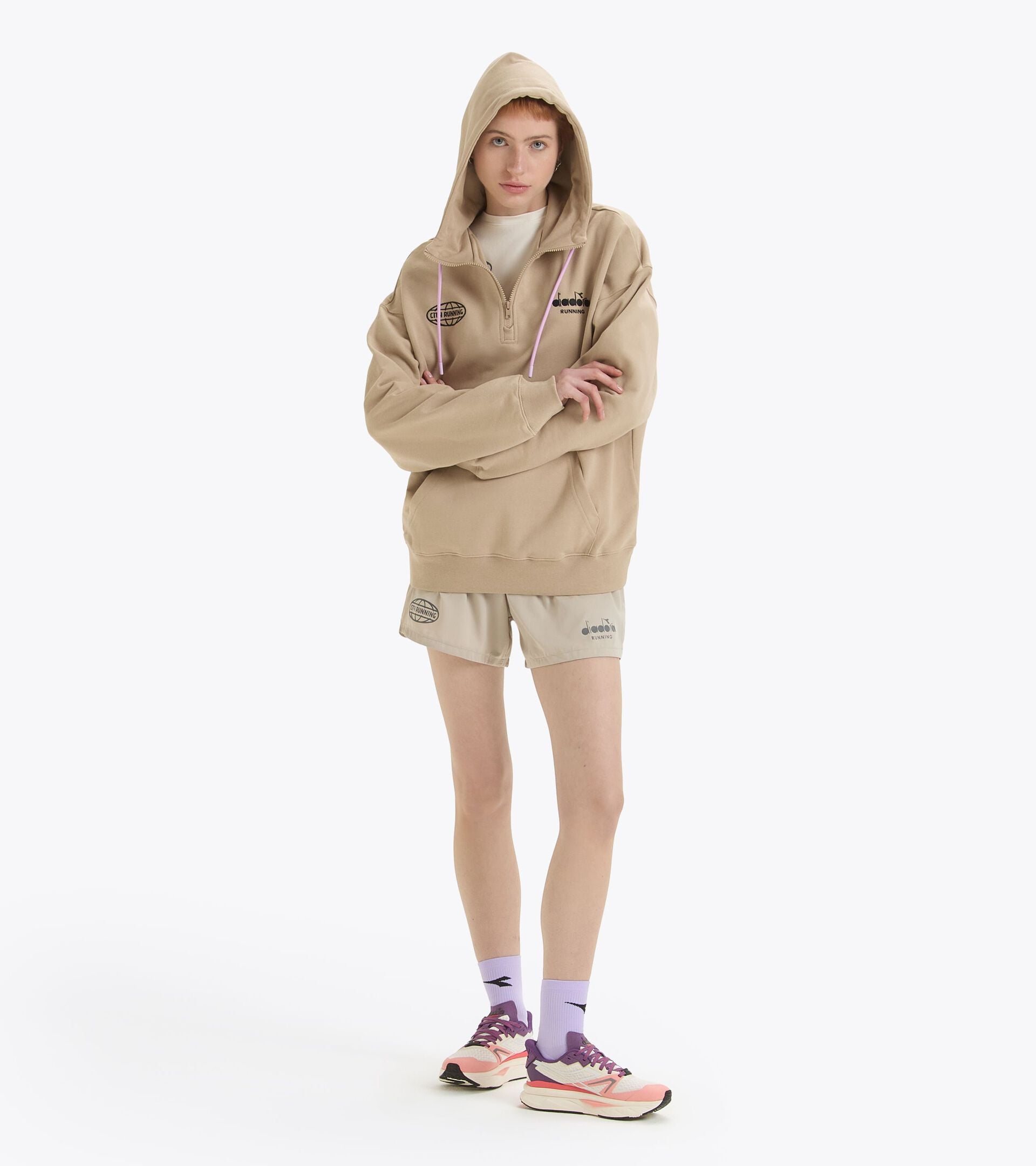 Diadora HOODIE HZ MILL CITY