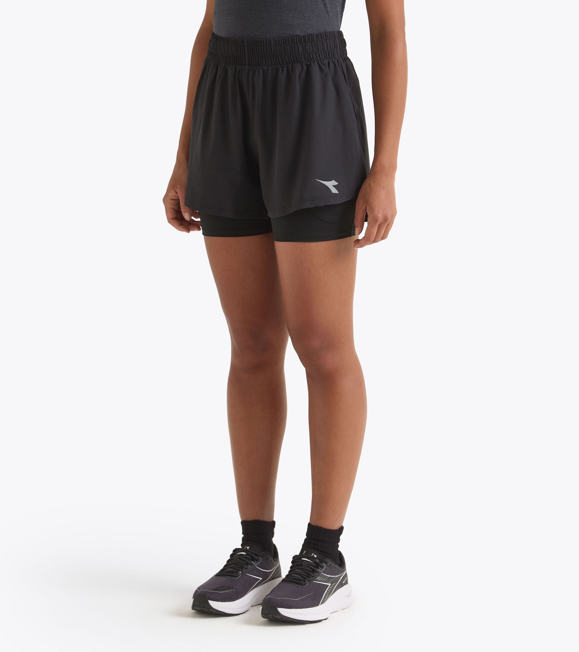 Diadora L. SHORTS 2IN1 5 RUN CREW