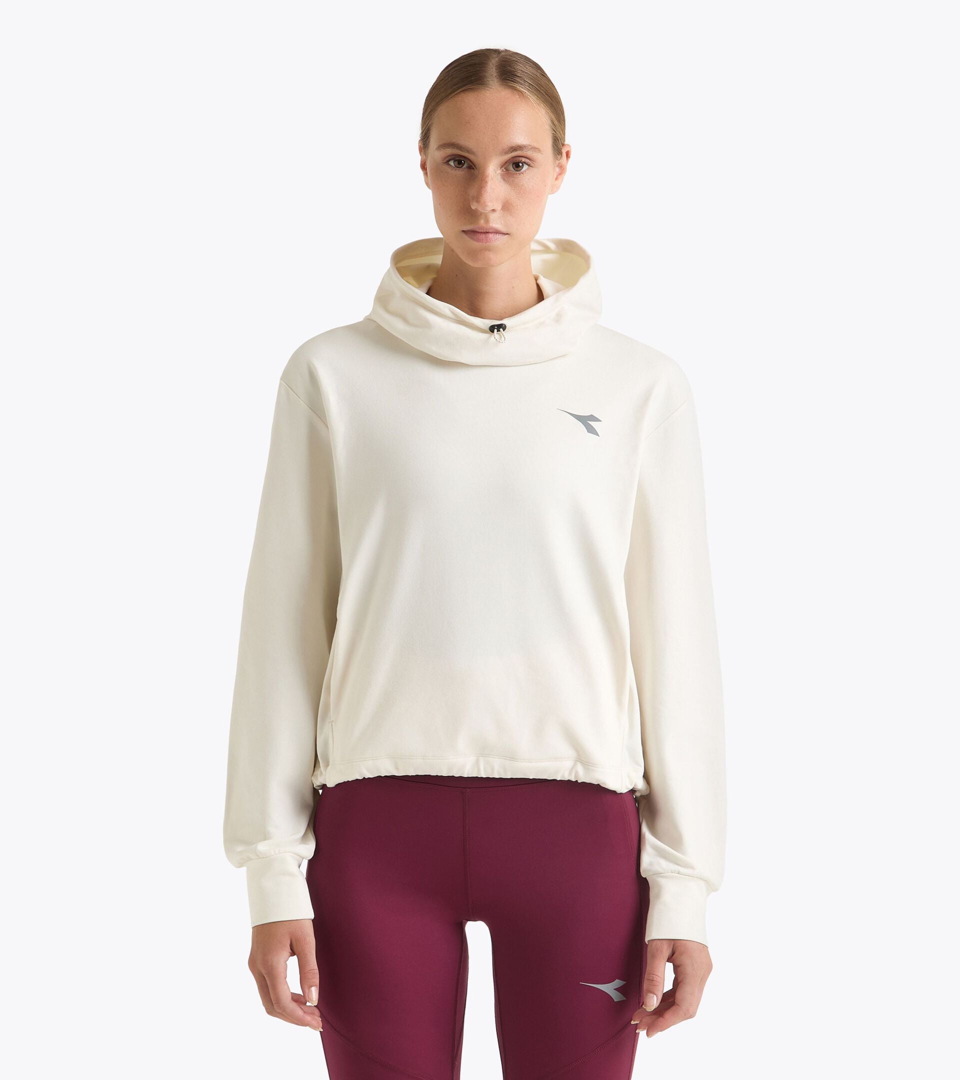 Diadora L. JERSEY PULLOVER HOODIE RUN CREW