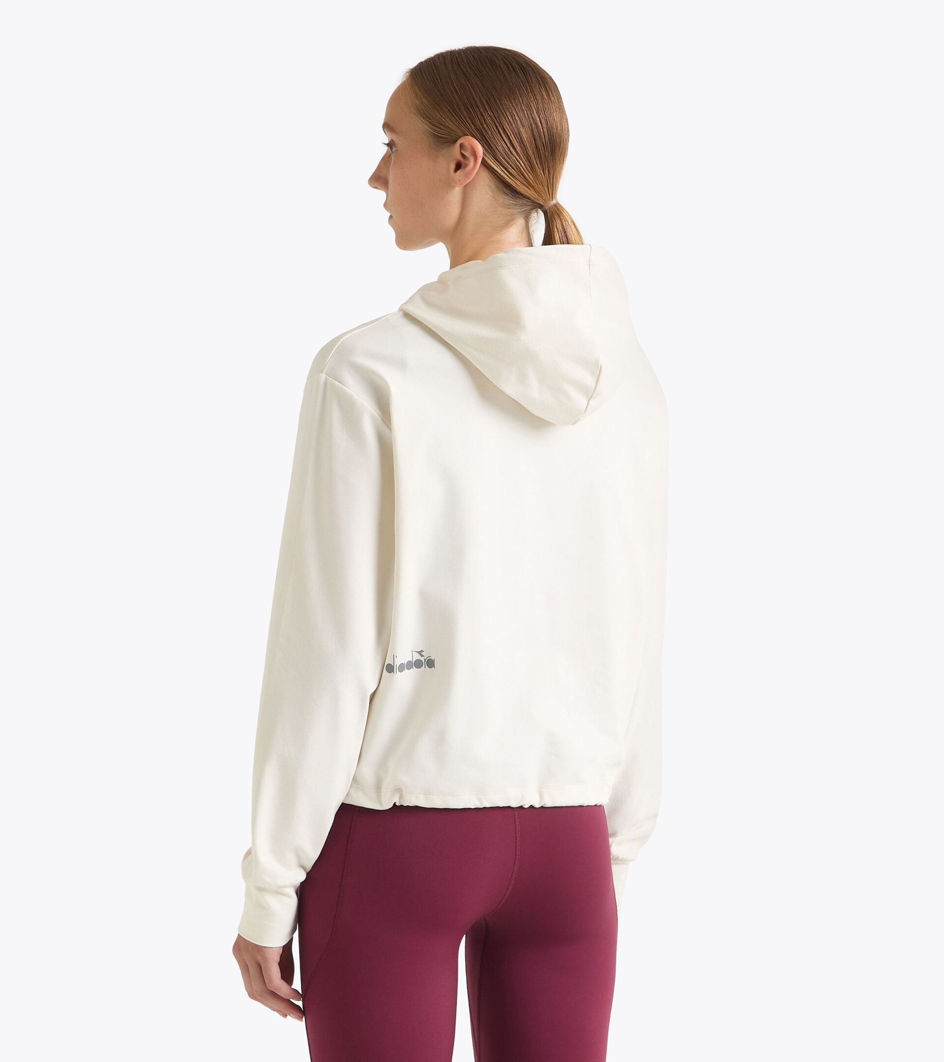 Diadora L. JERSEY PULLOVER HOODIE RUN CREW