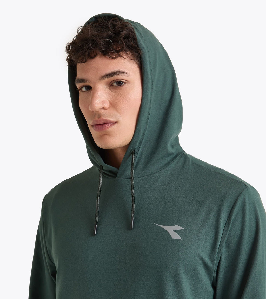 Diadora JERSEY PULLOVER HOODIE RUN CREW