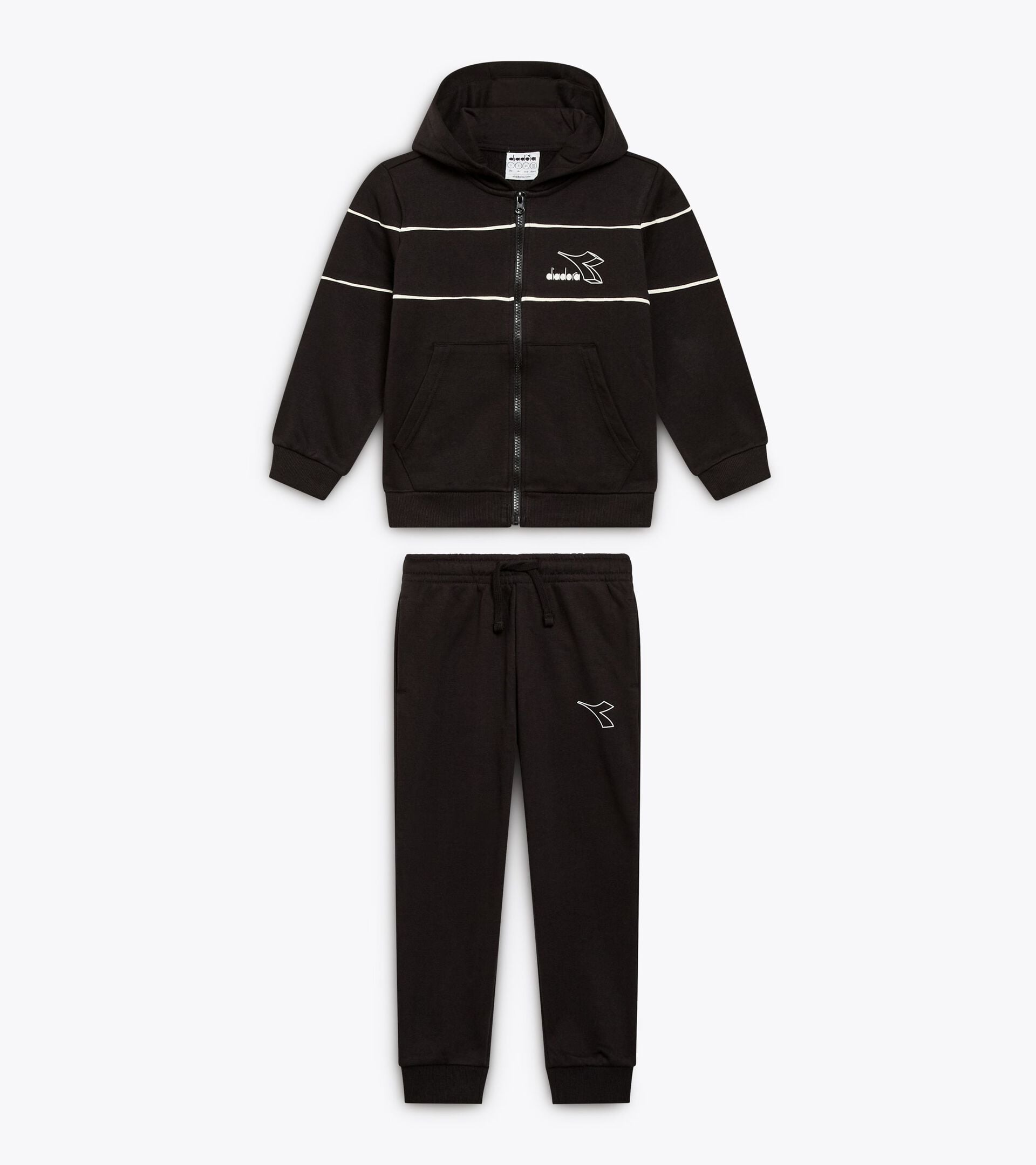 Diadora JU. TRACKSUIT HD FZ LOGO (FT)