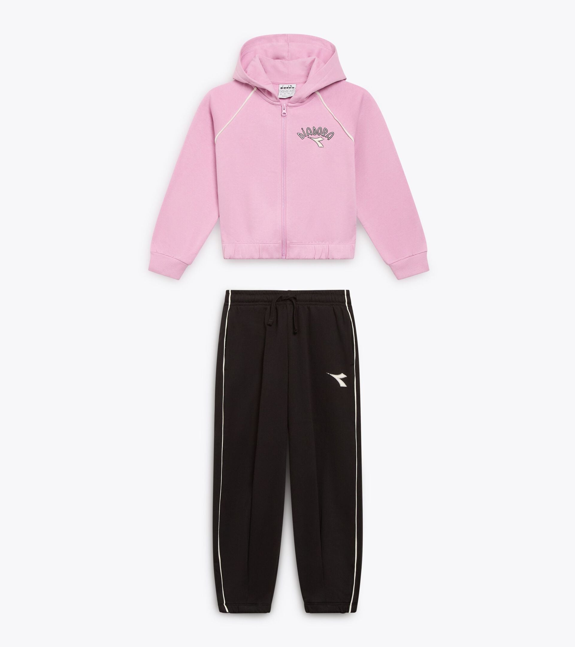 Diadora JG. TRACKSUIT HD FZ LOGO (BR)
