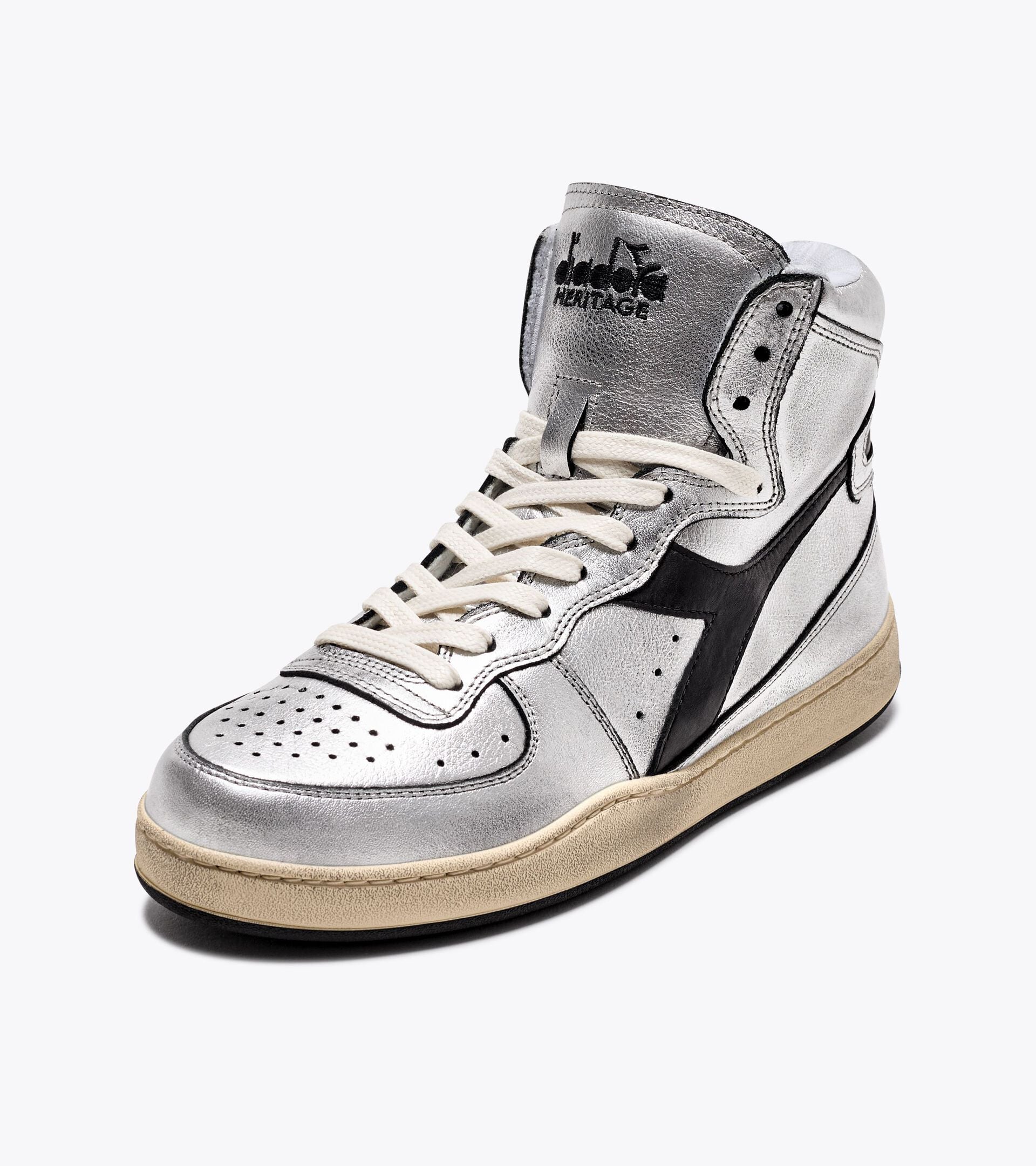 Diadora MI BASKET SILVER USED W