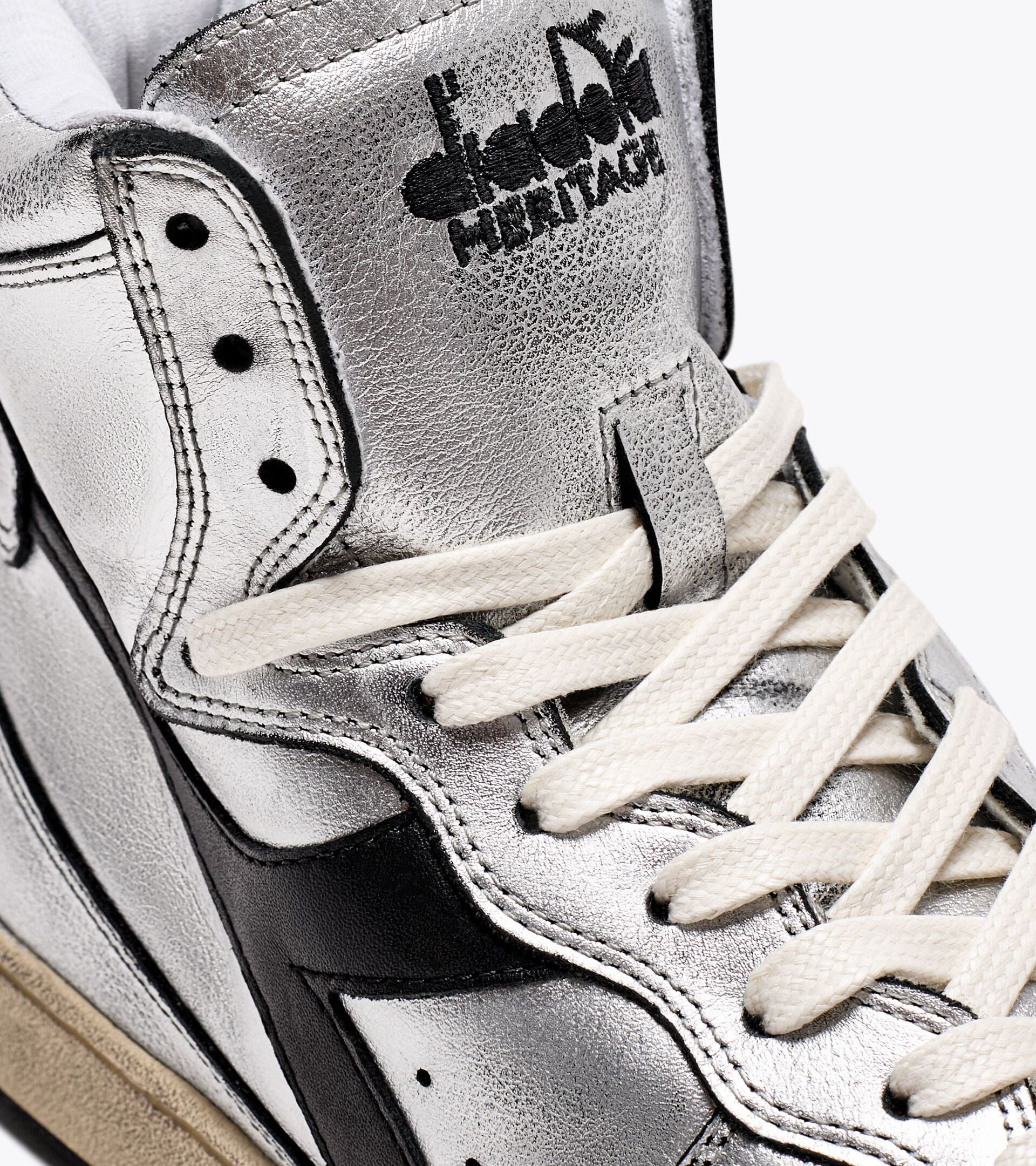 Diadora MI BASKET SILVER USED W