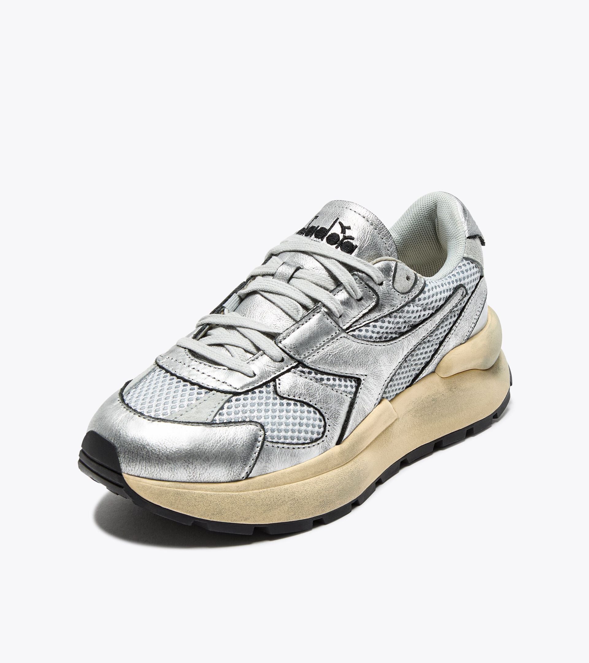 Diadora MERCURY ELITE SILVER USED WN
