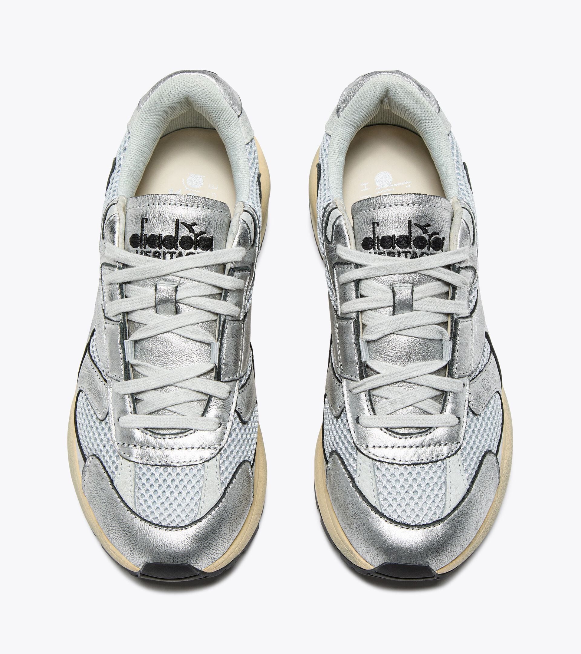 Diadora MERCURY ELITE SILVER USED WN