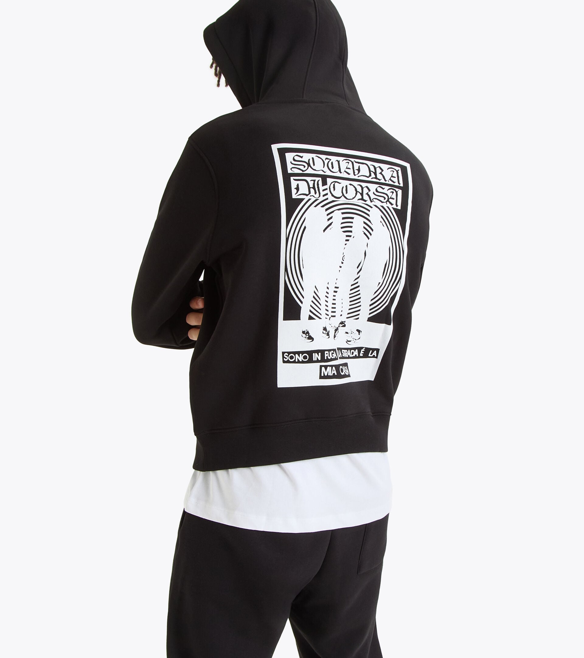 Diadora HOODIE SQUADRA DI CORSA