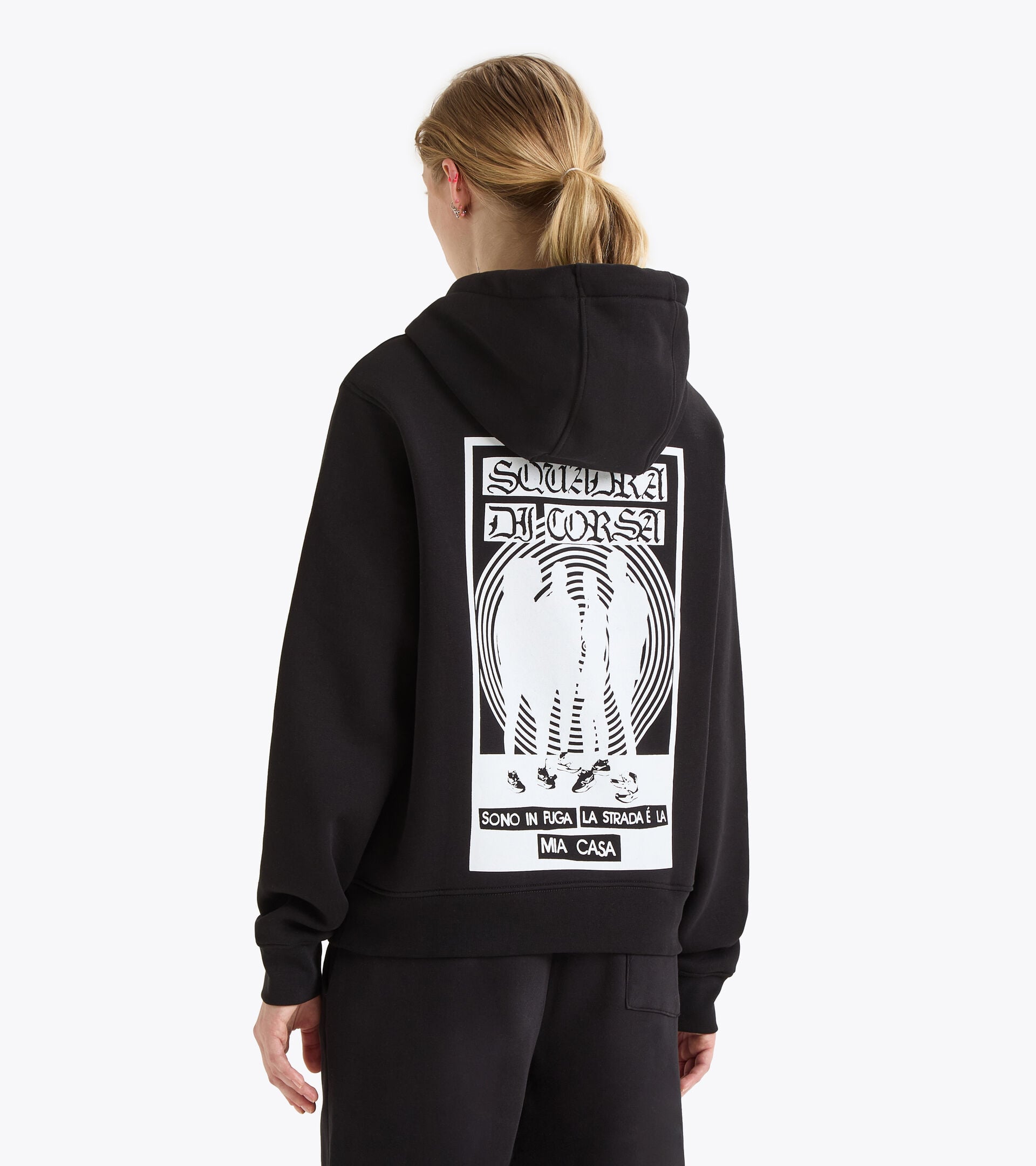 Diadora HOODIE SQUADRA DI CORSA