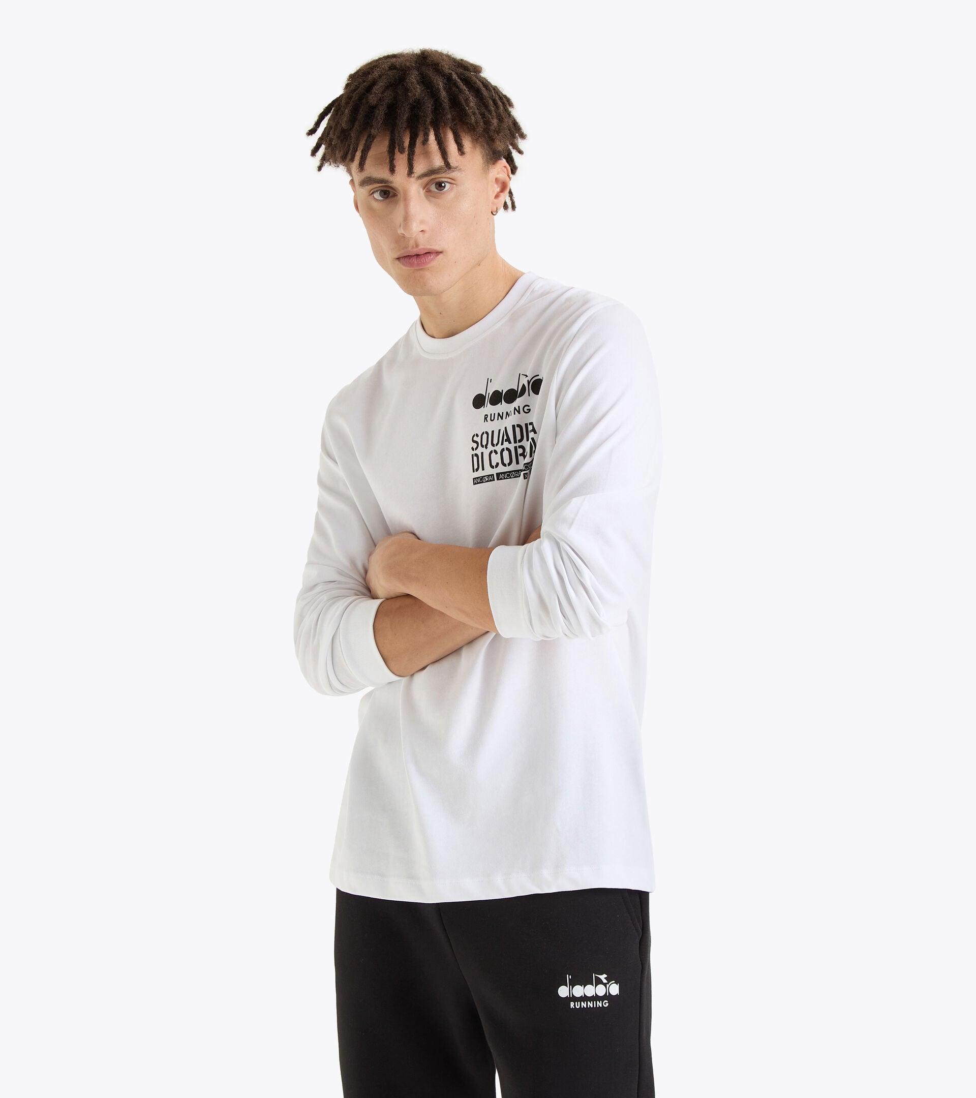 Diadora T-SHIRT LS SQUADRA DI CORSA