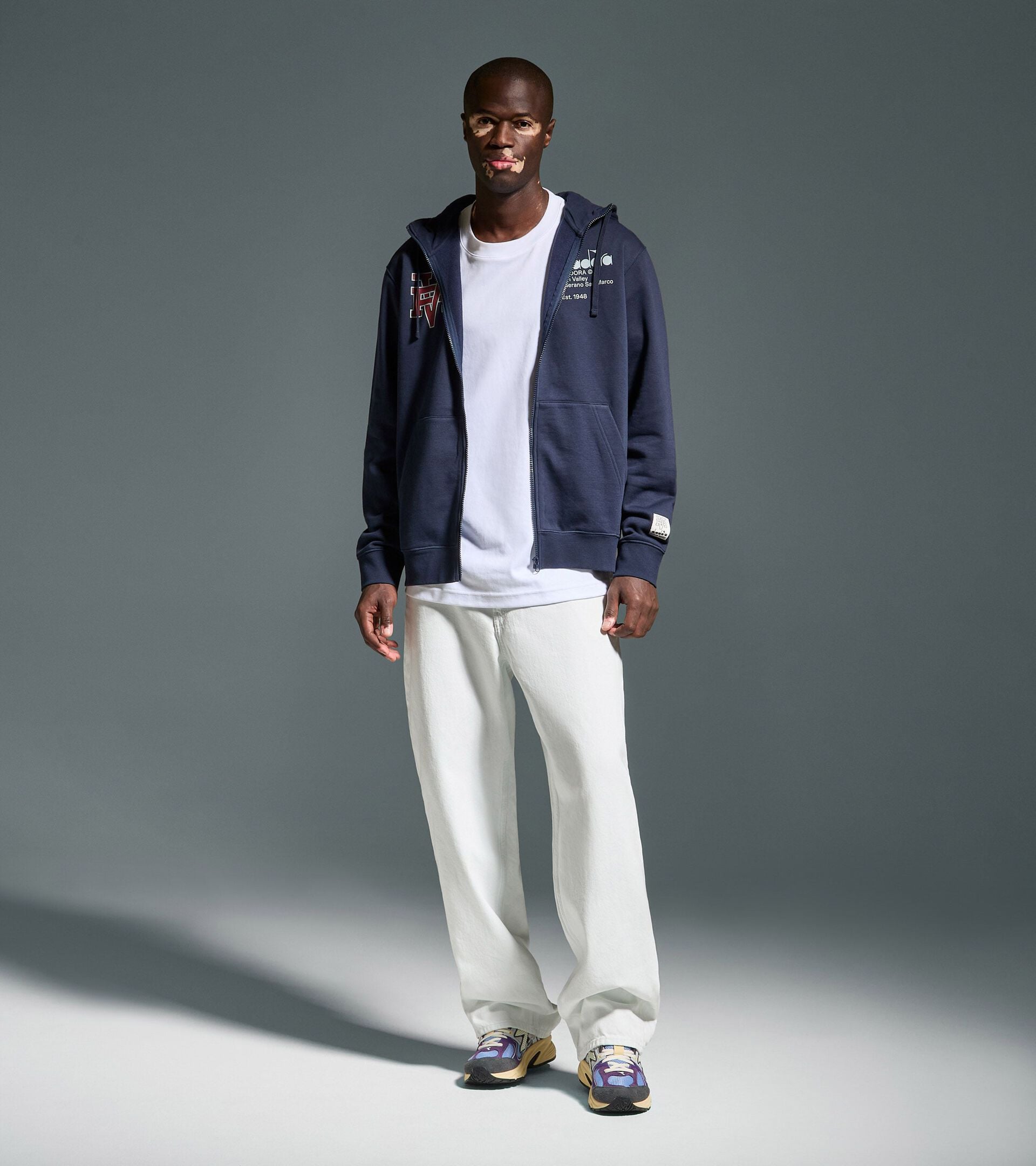Diadora HOODIE FZ RUN VALLEY