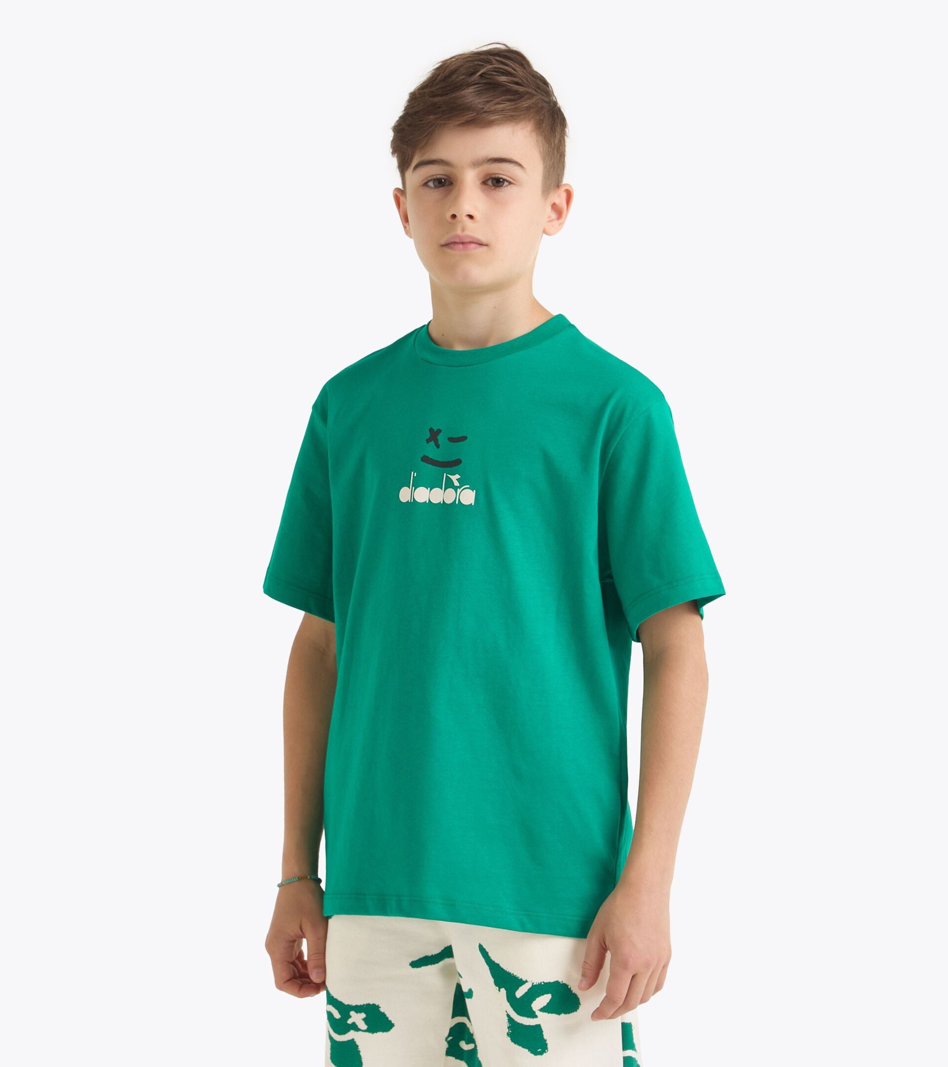 Diadora JB. T-SHIRT SS SMILE LOGO