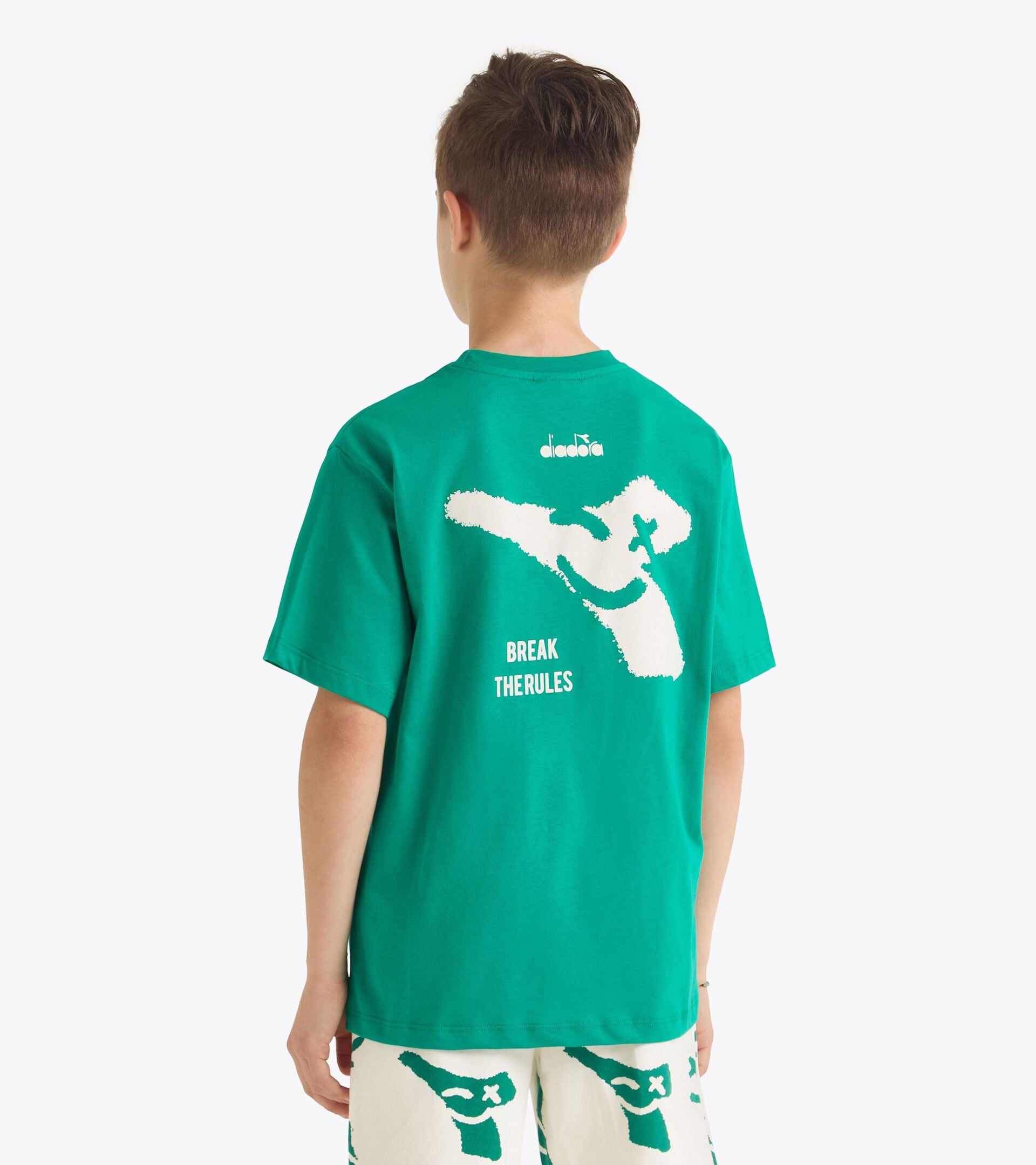 Diadora JB. T-SHIRT SS SMILE LOGO