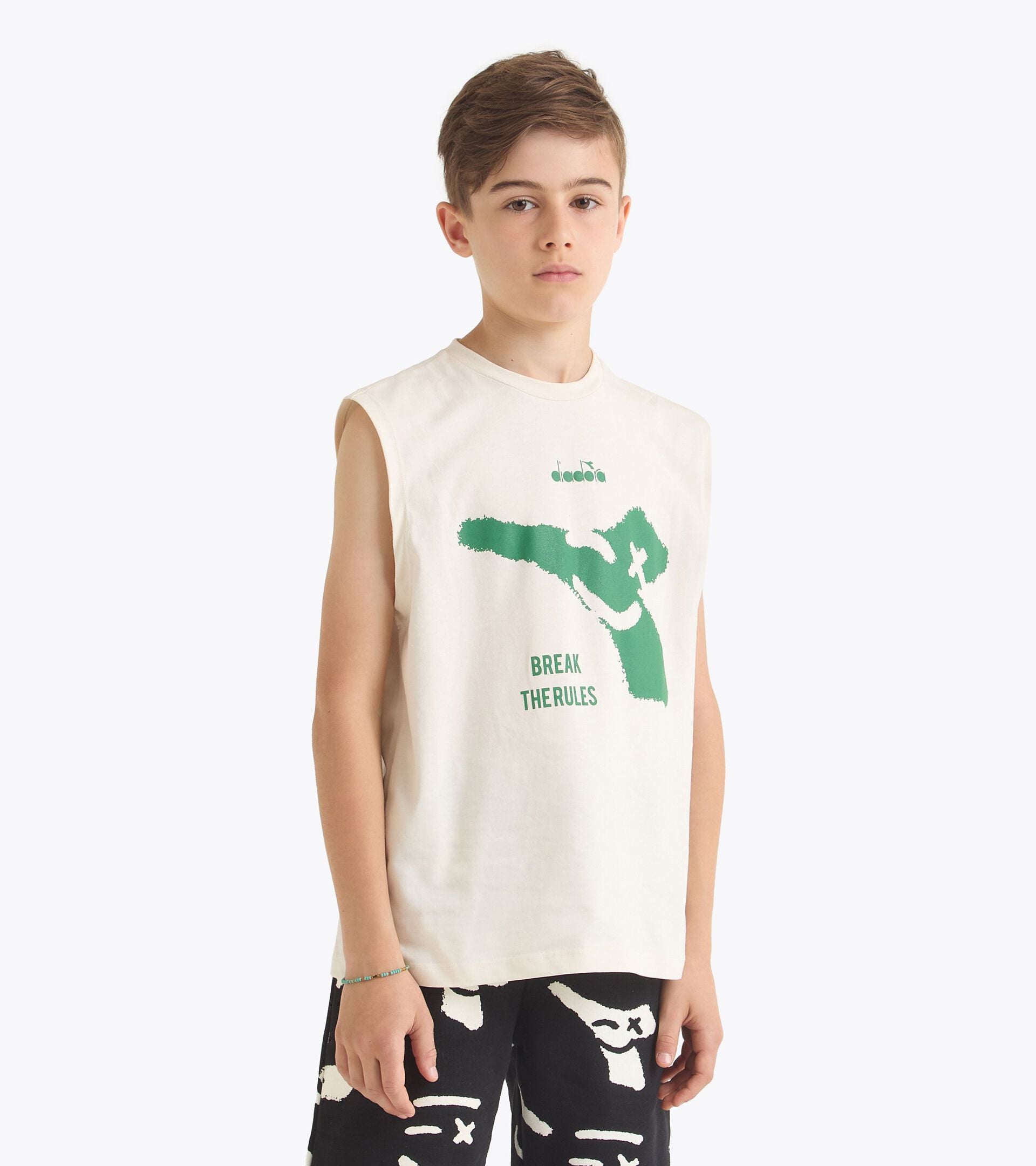 Diadora JB. T-SHIRT SL SMILE LOGO