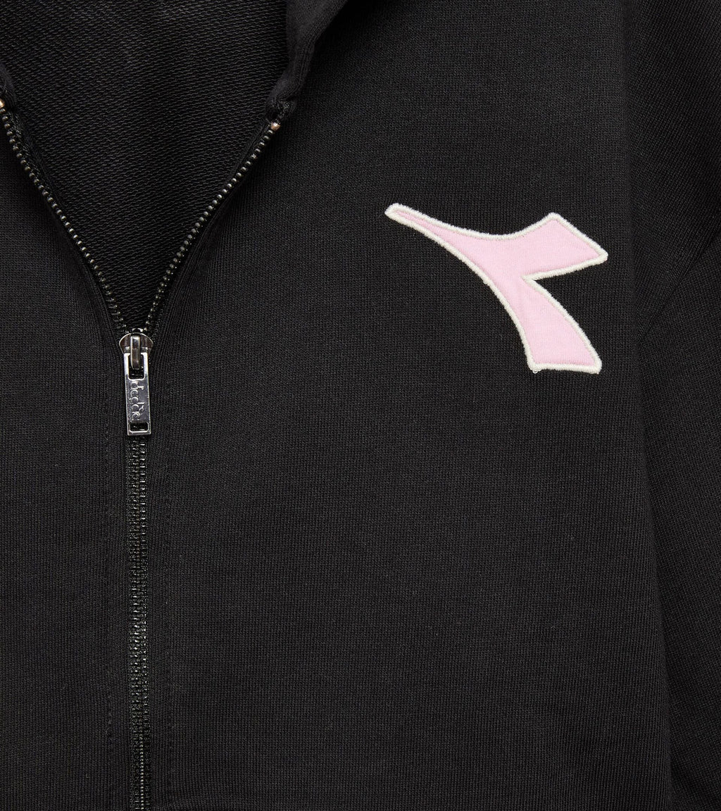 Diadora JG. HOODIE FZ PINK SMILE