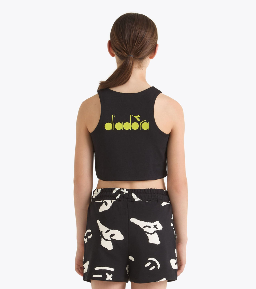 Diadora JG. CROP TOP SMILE LOGO