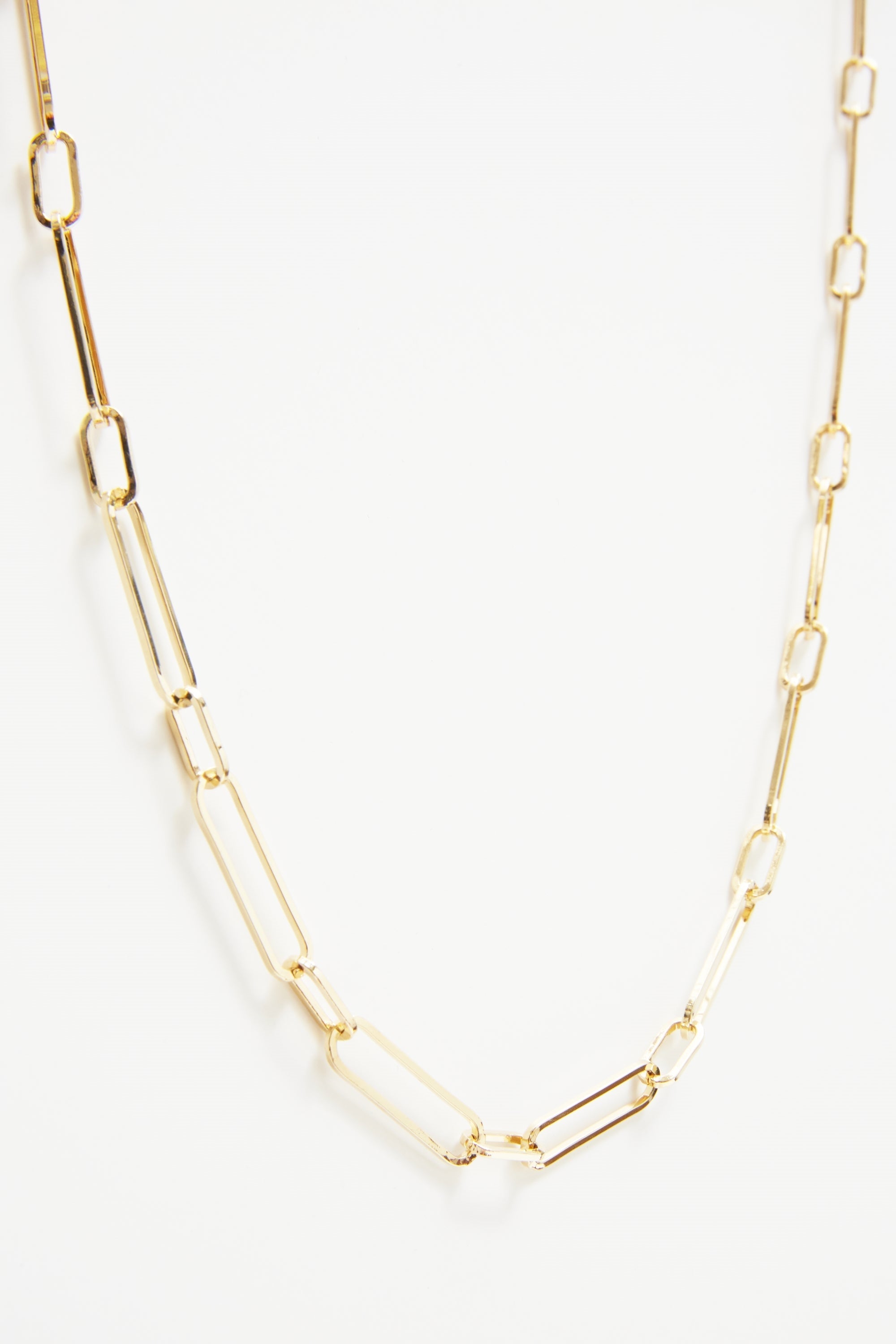  SOUTH MOON UNDER Gold Linear Link Necklace