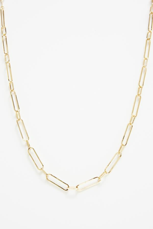  SOUTH MOON UNDER Gold Linear Link Necklace