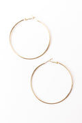 SOUTH MOON UNDER 2" Hinge Post Hoop Earrings