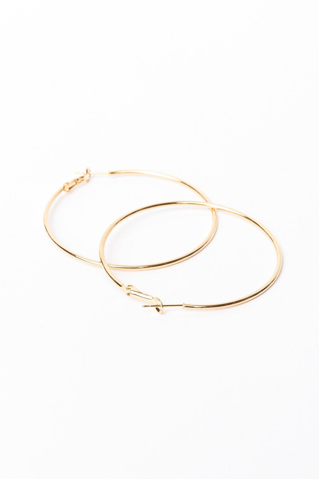  SOUTH MOON UNDER 2" Hinge Post Hoop Earrings