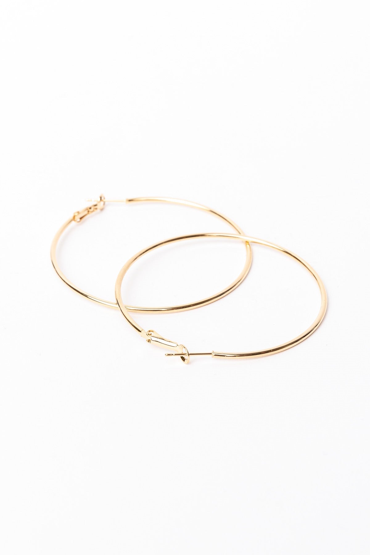  SOUTH MOON UNDER 2" Hinge Post Hoop Earrings