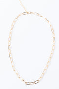  SOUTH MOON UNDER Gold Chain Link Short Necklace