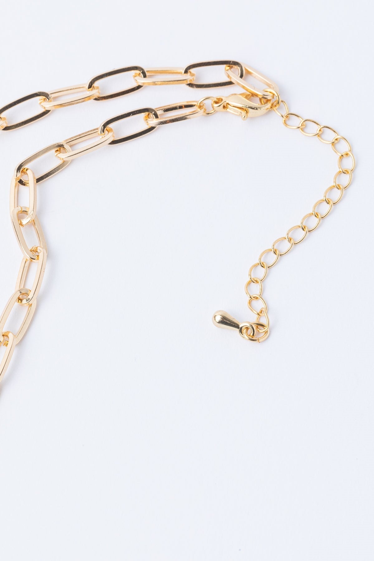 SOUTH MOON UNDER Gold Chain Link Short Necklace