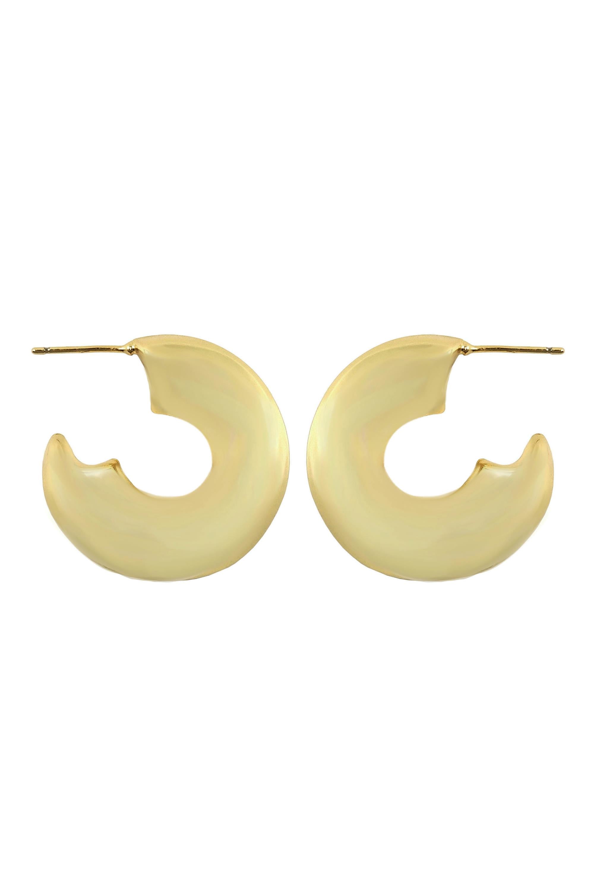  SOUTH MOON UNDER Chunky Hoop Earrings