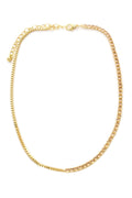  SOUTH MOON UNDER 14 Inch Topaz Rhinestone Necklace