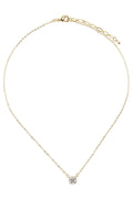  SOUTH MOON UNDER Single Square Cz Pendant Necklace