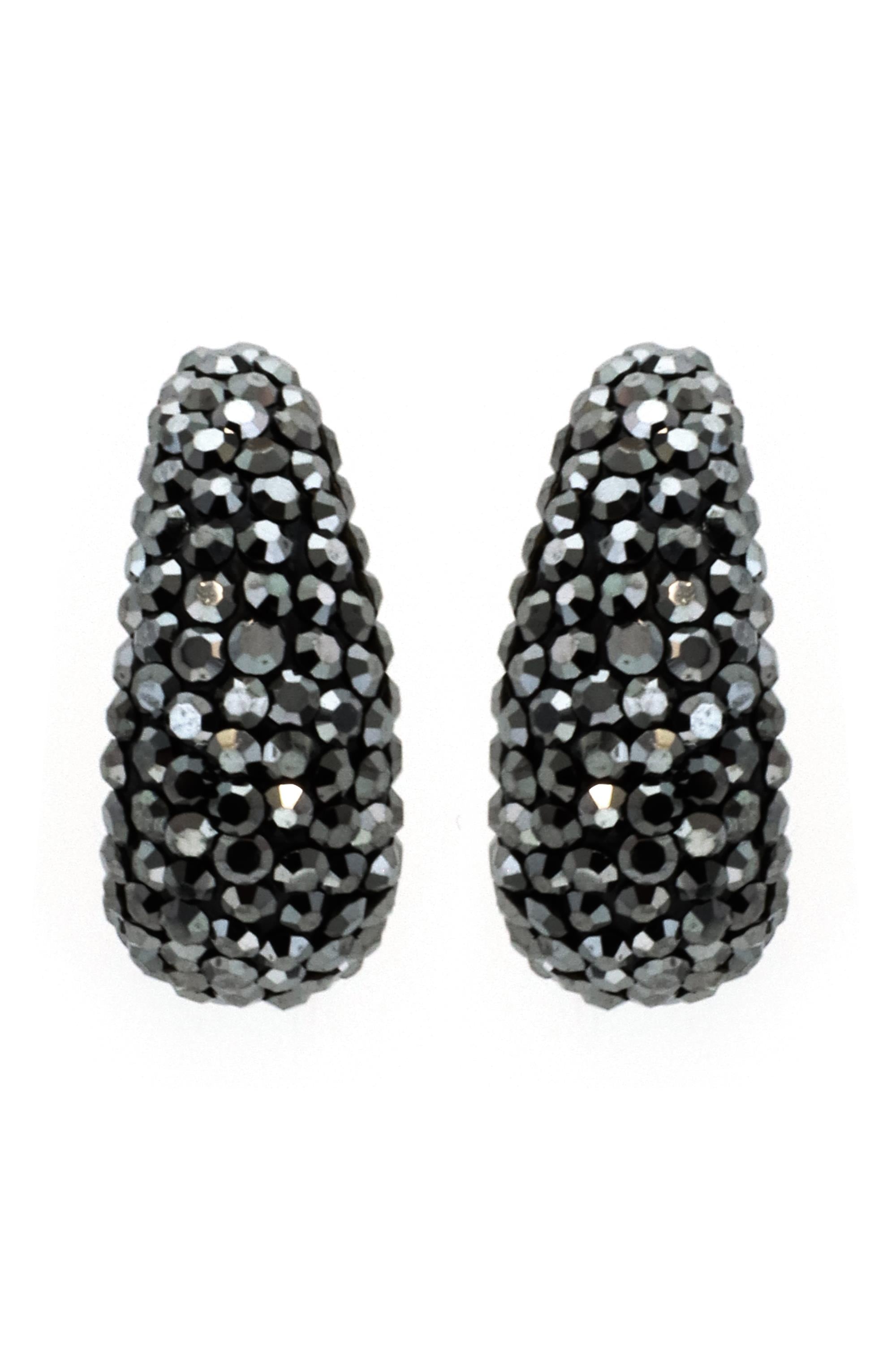  SOUTH MOON UNDER Dark Stone Drop Earrings