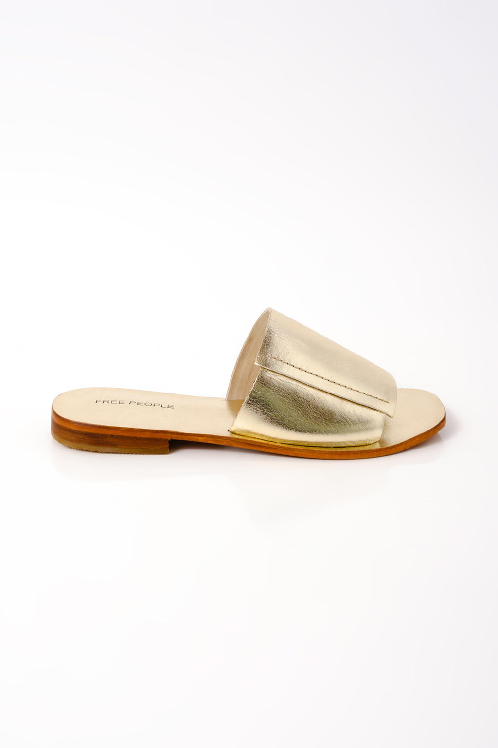  FREE PEOPLE Verona Metallic Slide