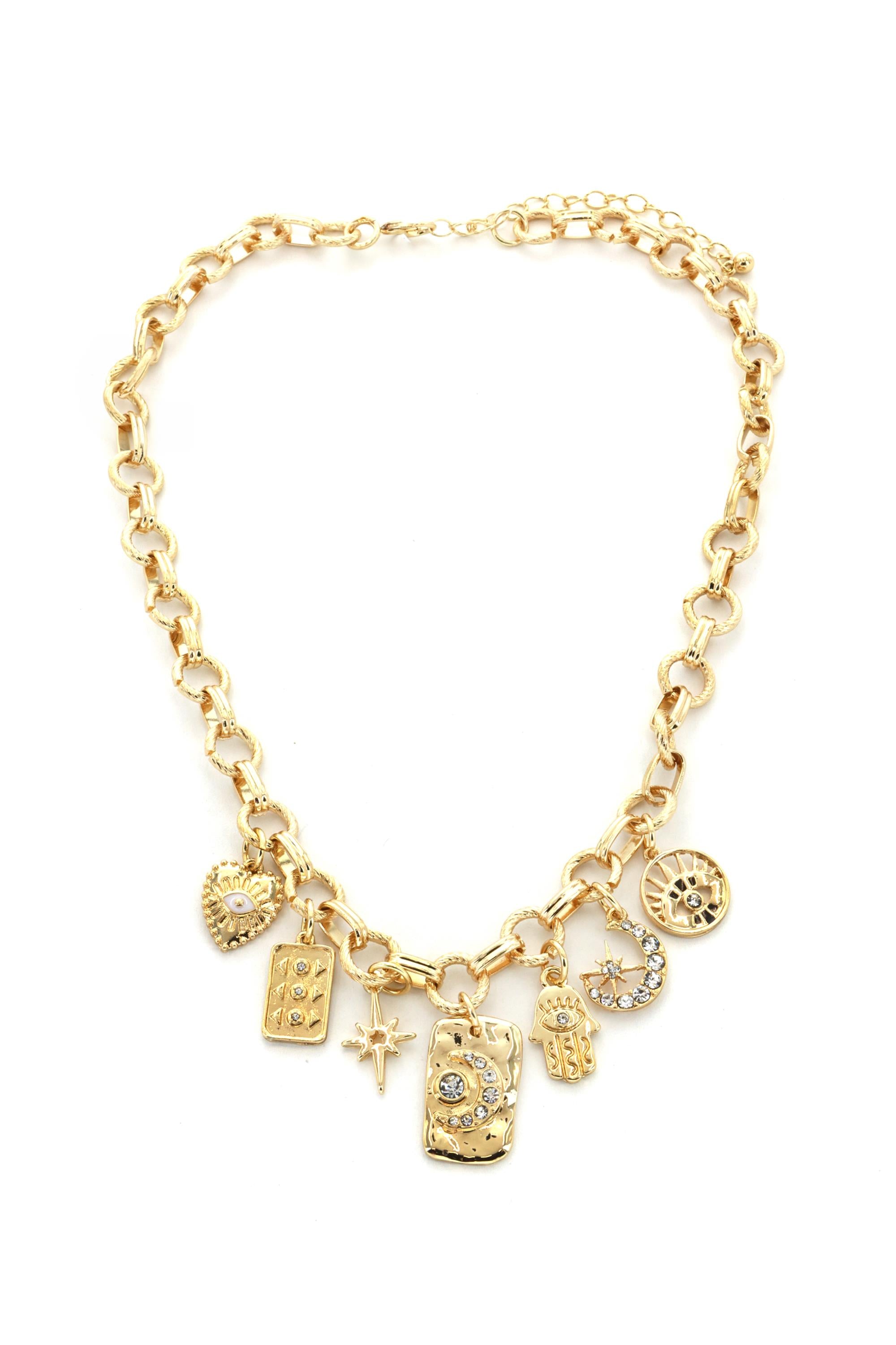  SOUTH MOON UNDER Magpie Charm Necklace