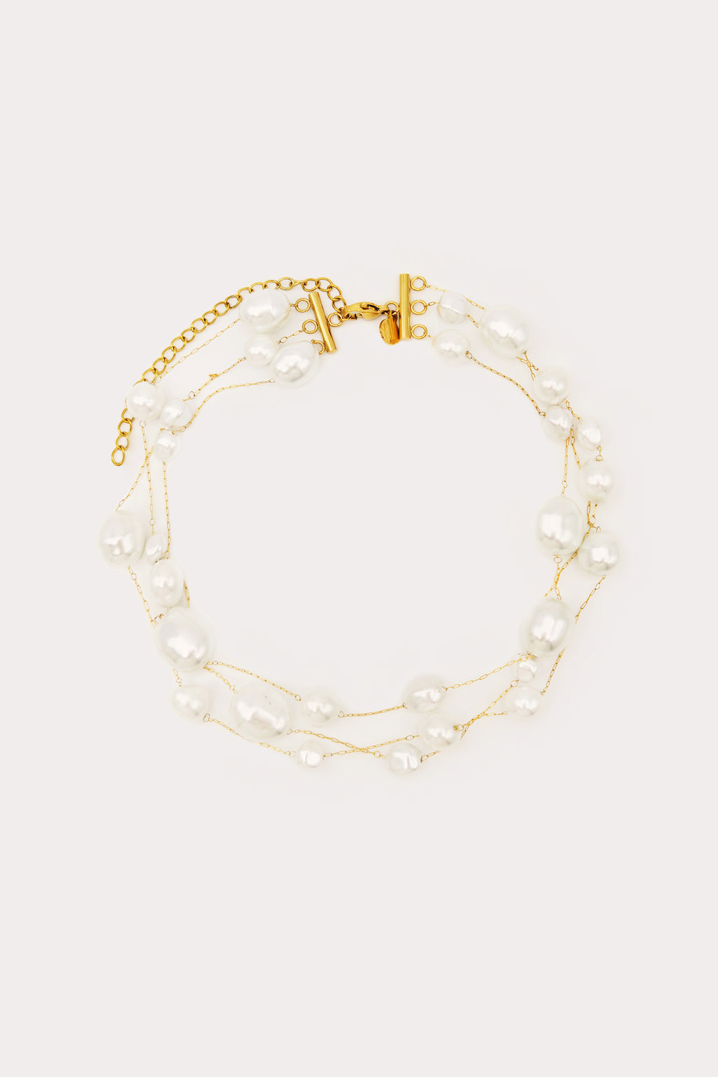  PETIT MOMENTS Selah Necklace Pearl
