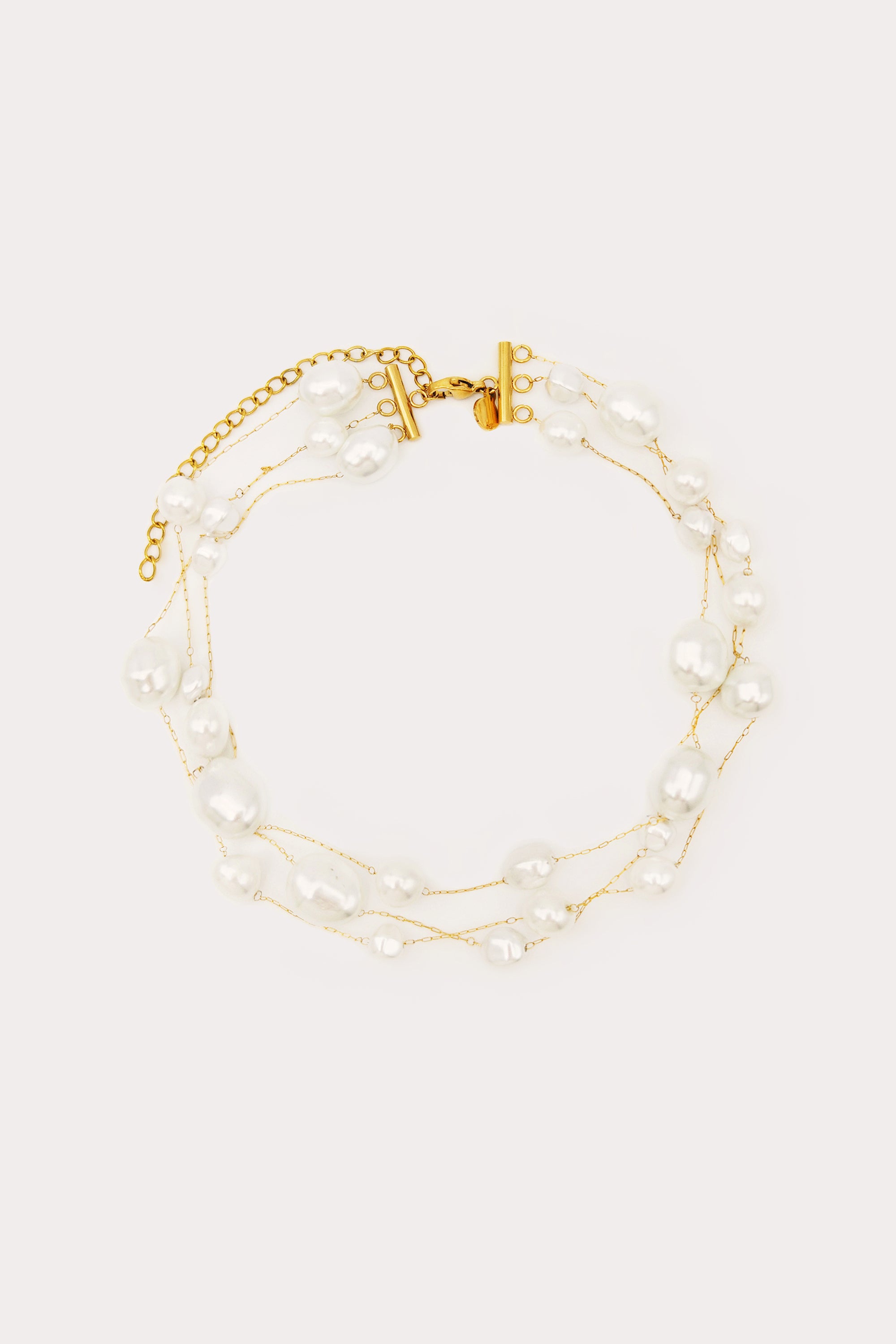  PETIT MOMENTS Selah Necklace Pearl