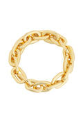 SOUTH MOON UNDER Gold Link Stretch Bracelet
