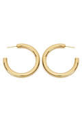  SOUTH MOON UNDER 1.5 Inch Earring Puffy Hoop