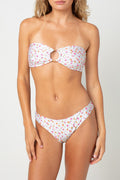  KULANI KINIS Rosie Posie Strapless Bandeau Bikini Top