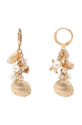  SECRET BOX Seashell Dangle Earrings