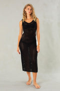  ISLA Bri Crochet Midi Dress
